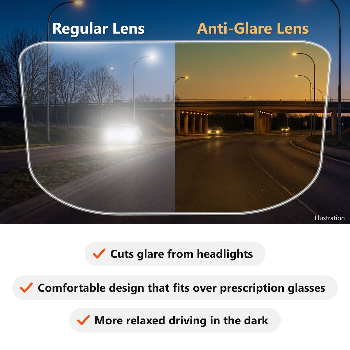 SUNFIT Drive - Night Glasses